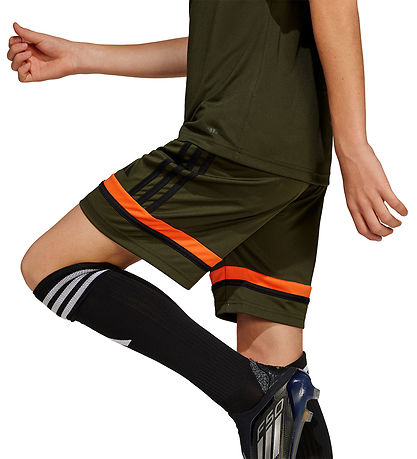 adidas Performance Shorts - SQUA25 SHO Y - NGTCAR/SCHWARZ/SEIMOR