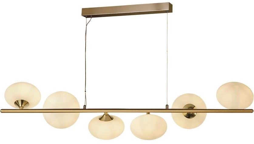 Hanglamp 94041-6GO Pebble B101.5 x D23 cm