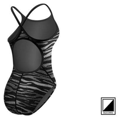 Maillot 1 pièce Femme TYR Crypsis Cutoutfit Bleu