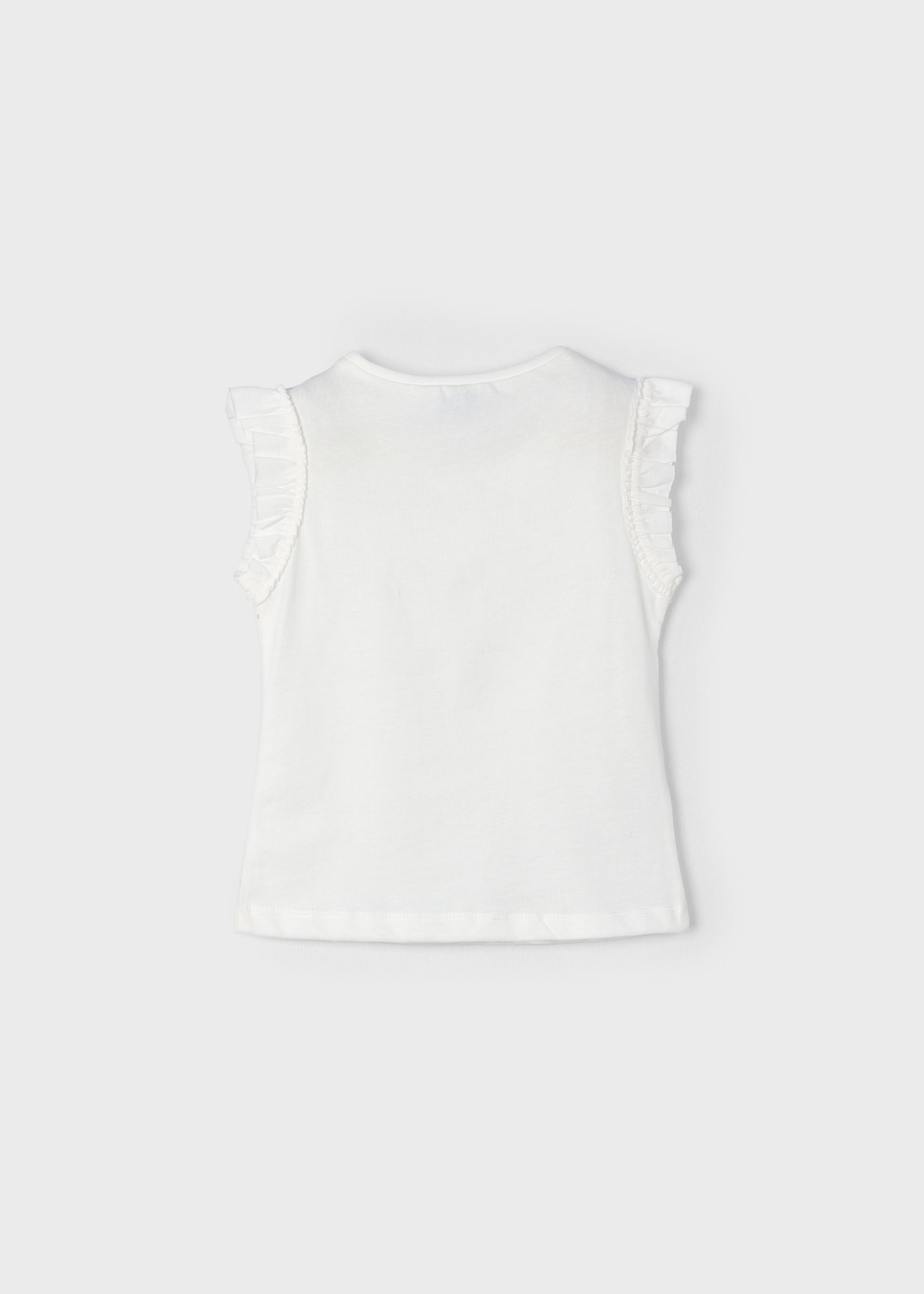 Camiseta perfurada Better Cotton para meninas em Granada