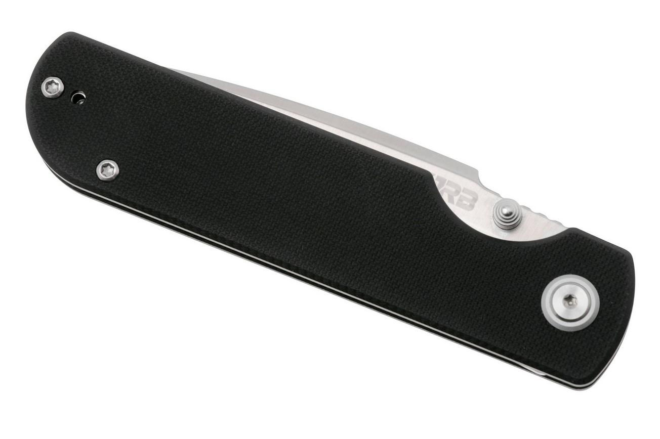 CJRB Nova J1937-BK, Satin AR-RPM9, Black G10, zakmes