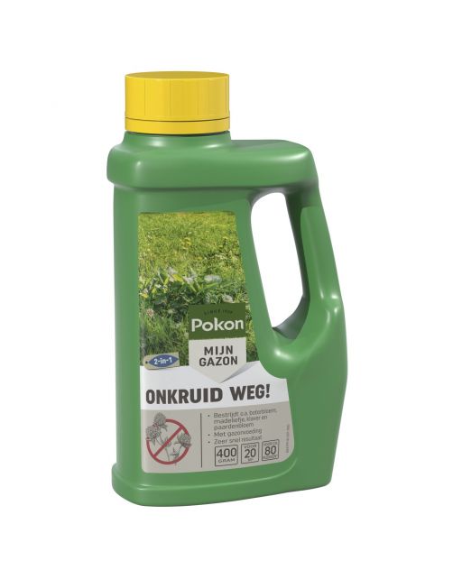 Pokon Onkruid Weg! - Onkruidbestrijding - 20 m2 400 g