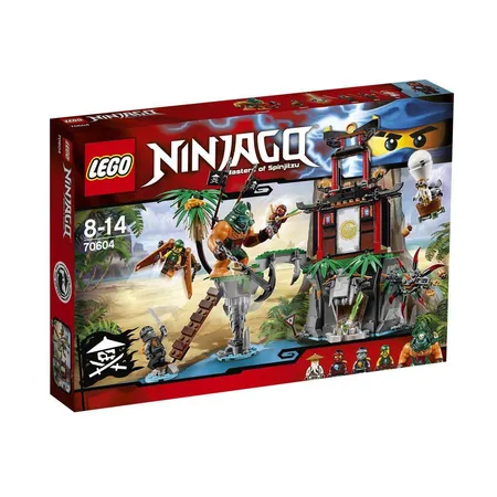 LEGO® NINJAGO® 70604 Schwarze Witwen-Insel