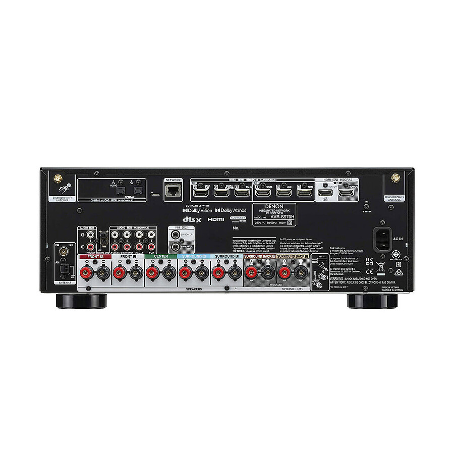 Denon AVR-S970H + Cabasse Alcyone 3 Noir 5.1