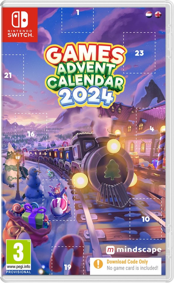 Games Advent Calendar 2024 (Code in Box)- Nintendo Switch
