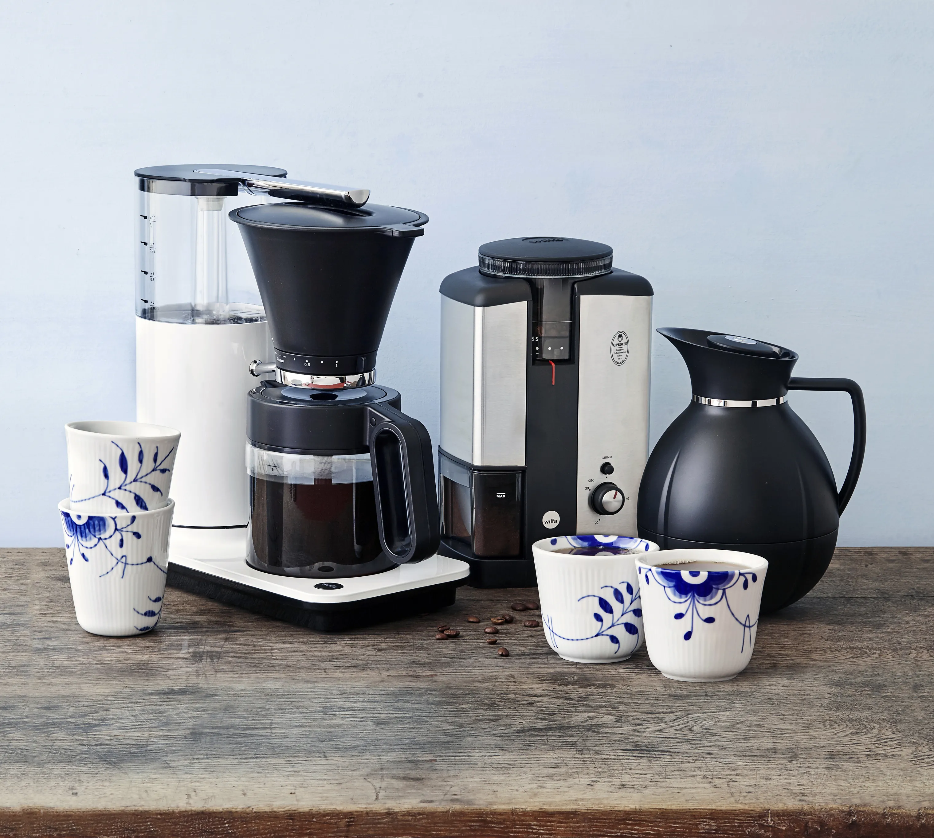 Wilfa Svart Nymalt Kaffekværn WSCG-2