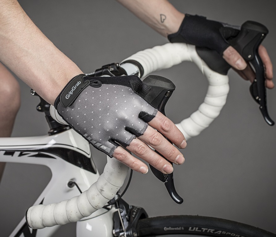 GripGrab Rouleur cykelhandsker til kvinder grå