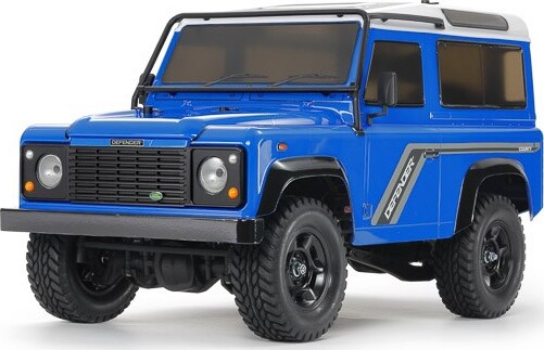 Tamiya - Rc Land Rover Defender 90 1990 Cc-02 Fjernstyret Bil Byggesæt - 1:10 - 58700