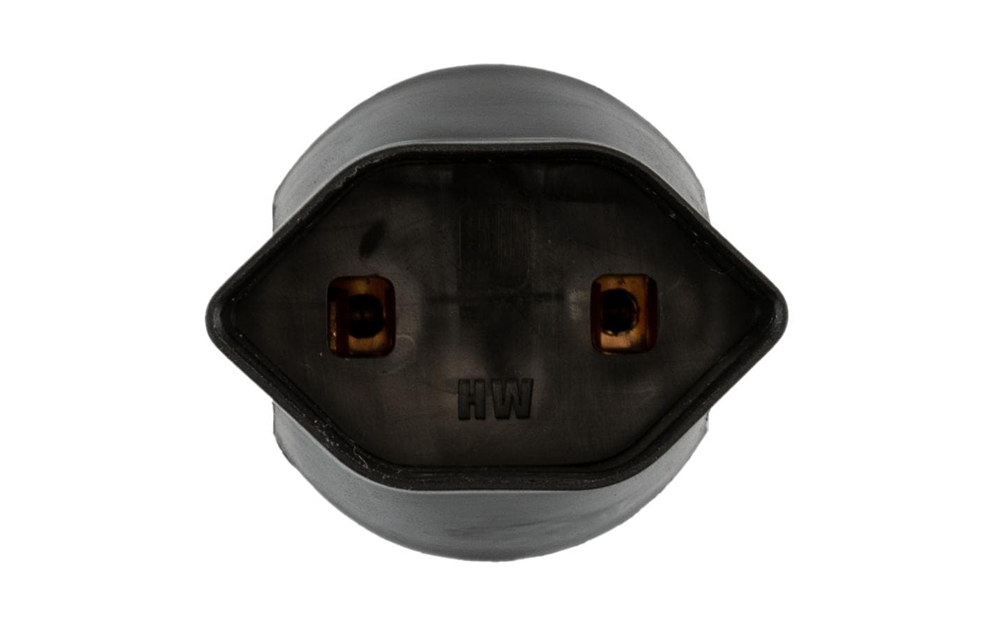 Adapterstecker Schuko Stecker zu T21 Buchse SchwarzAdapter 2-Pol Schweiz T21 auf Schuko Dose