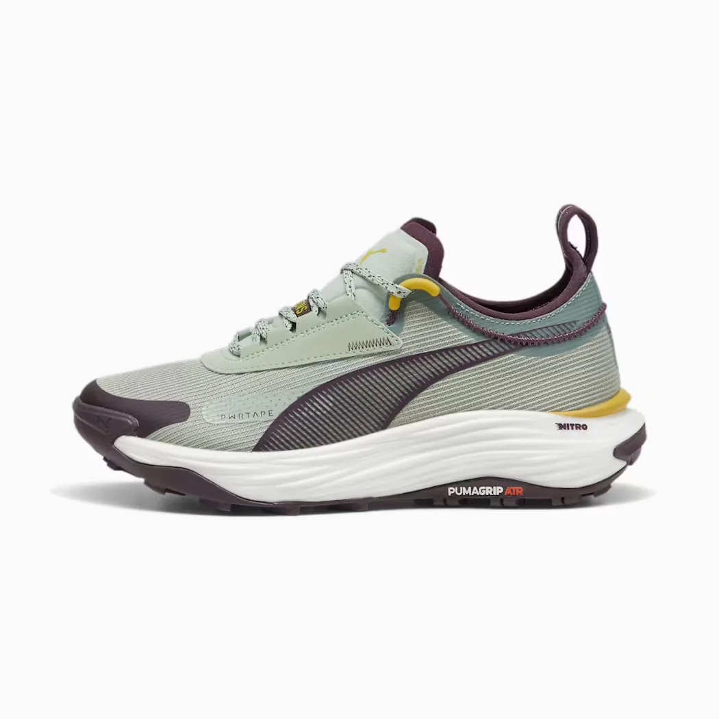 Puma Voyage Nitro 3 Tech Wns Green Fog-midnight Plum-golden Fog