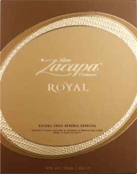ZACAPA ROYAL SOLERA GRAN RESERVA ESPECIAL 70CL