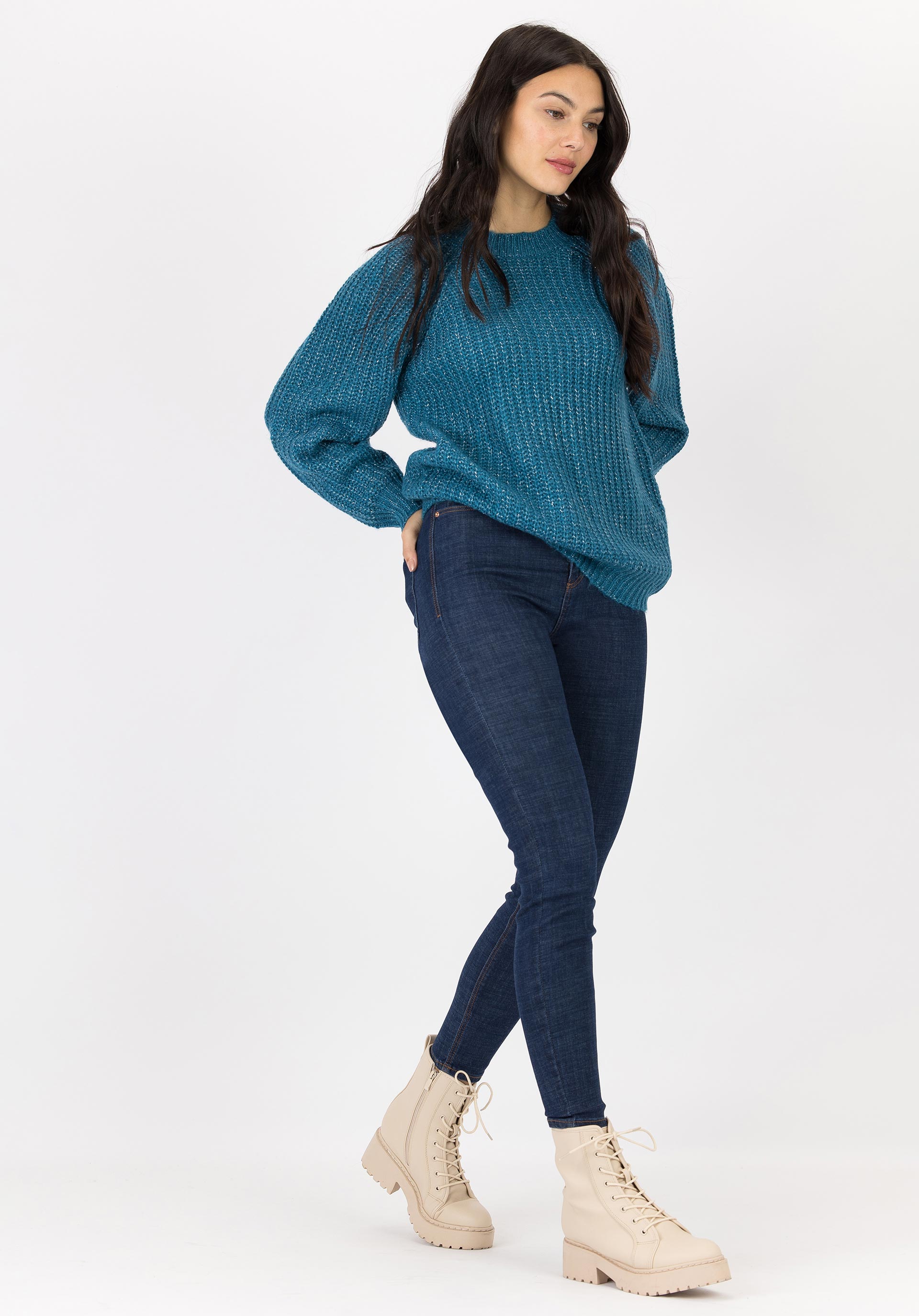 Jeans Jessie Skinny Cintura Alta