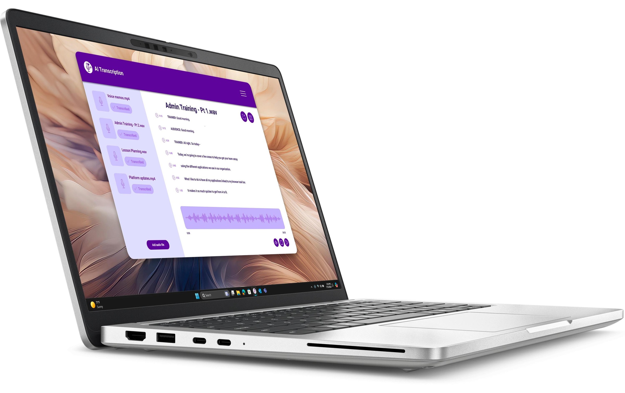 Dell Business-Notebook »Pro 13 Plus (U5 235U, 16 GB, 512 GB)« 33,649 cm / 13,3 ″ Intel Core Ultra 5 Intel Graphics 512 GB SSD