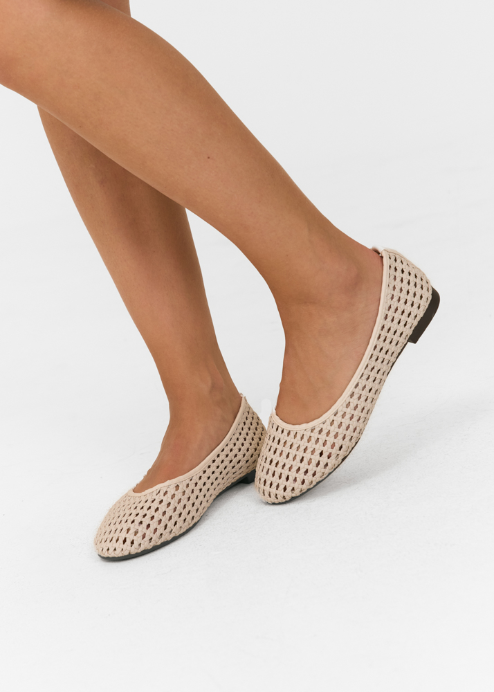 Sofie ballerina beige