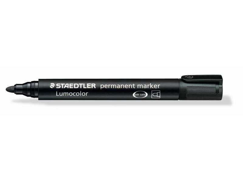 Staedtler Permanent-Marker Lumocolor 352 Schwarz, permanent Permanentmarker
