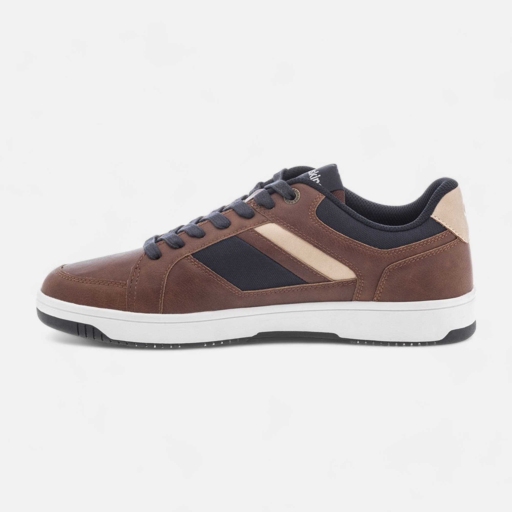 Baskets basses Homme cognac