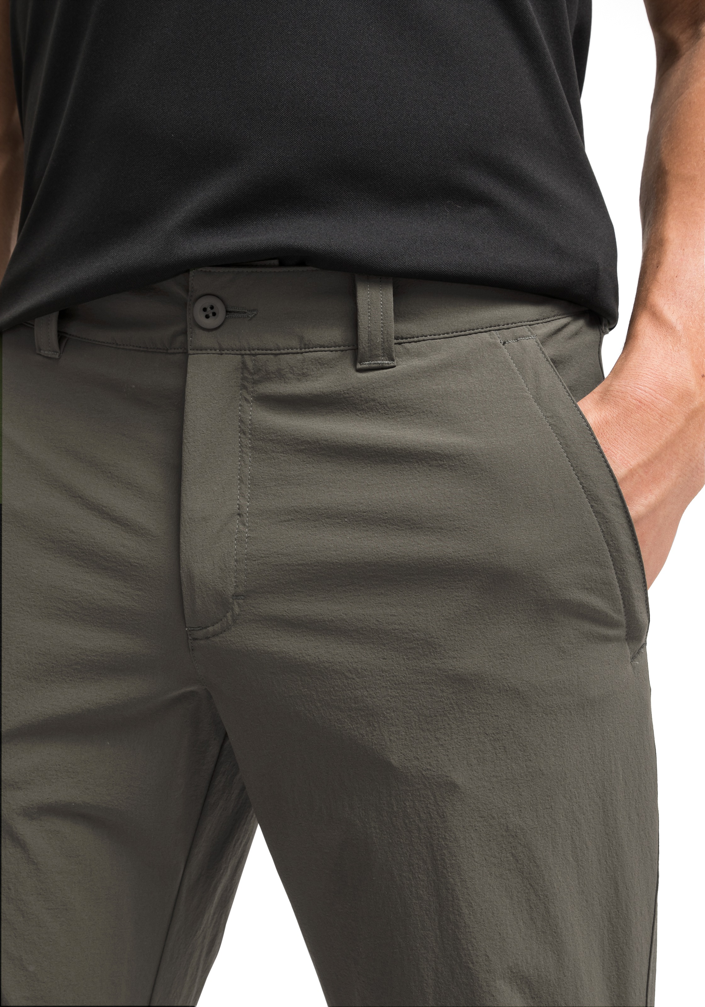 Maier Sports Funktionshose »Nil«  Herren Wanderhose, atmungsaktive Outdoor-Hose mit Roll up Funktion