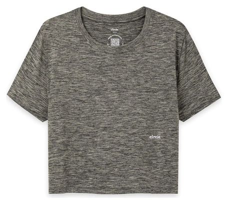 Crop-top Running Circle Smooth Operator Gris