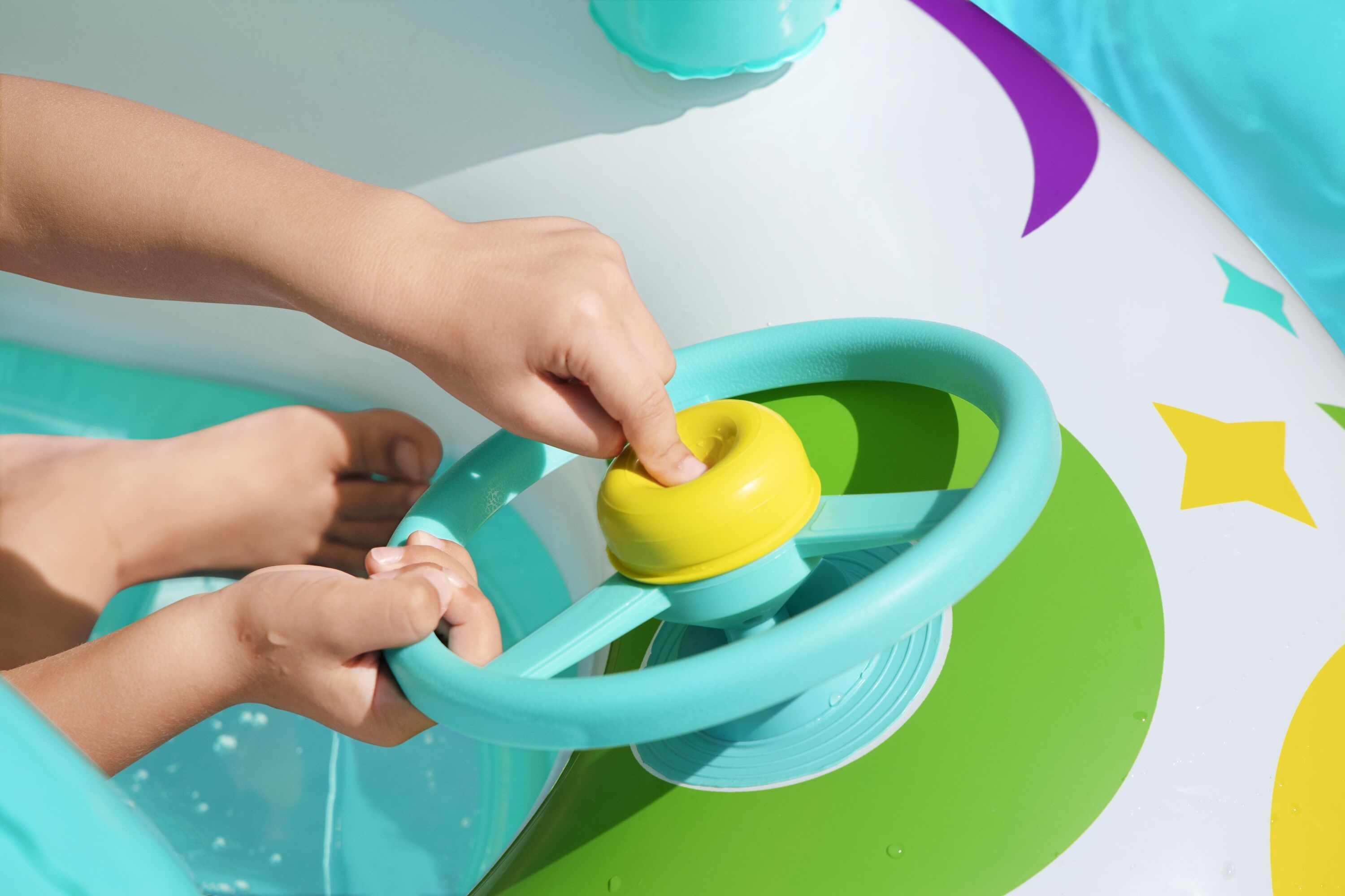 Schlauchboot für Kinder Space Splash