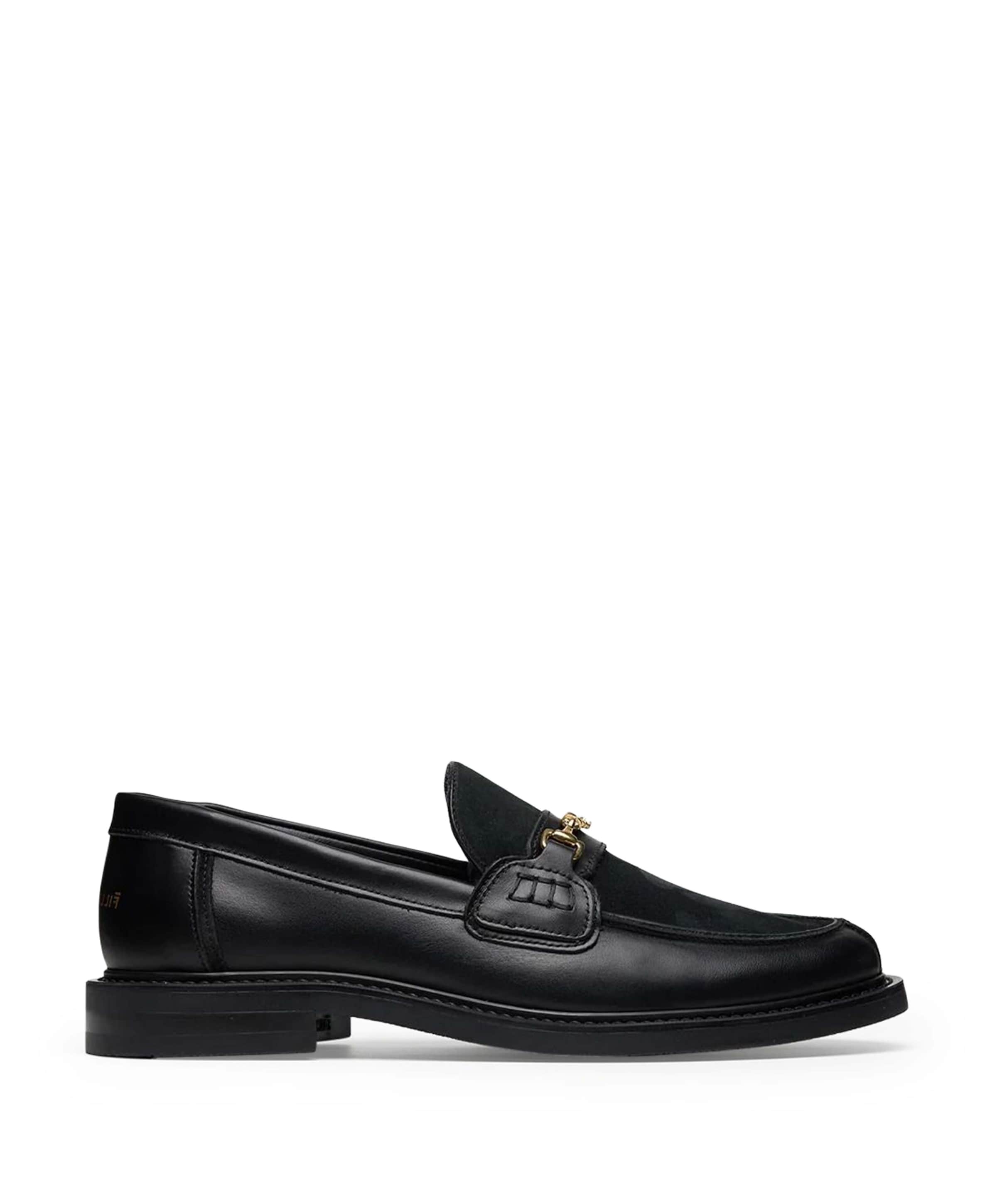 Filling Pieces Loafer Hazy heren mocassins zwart