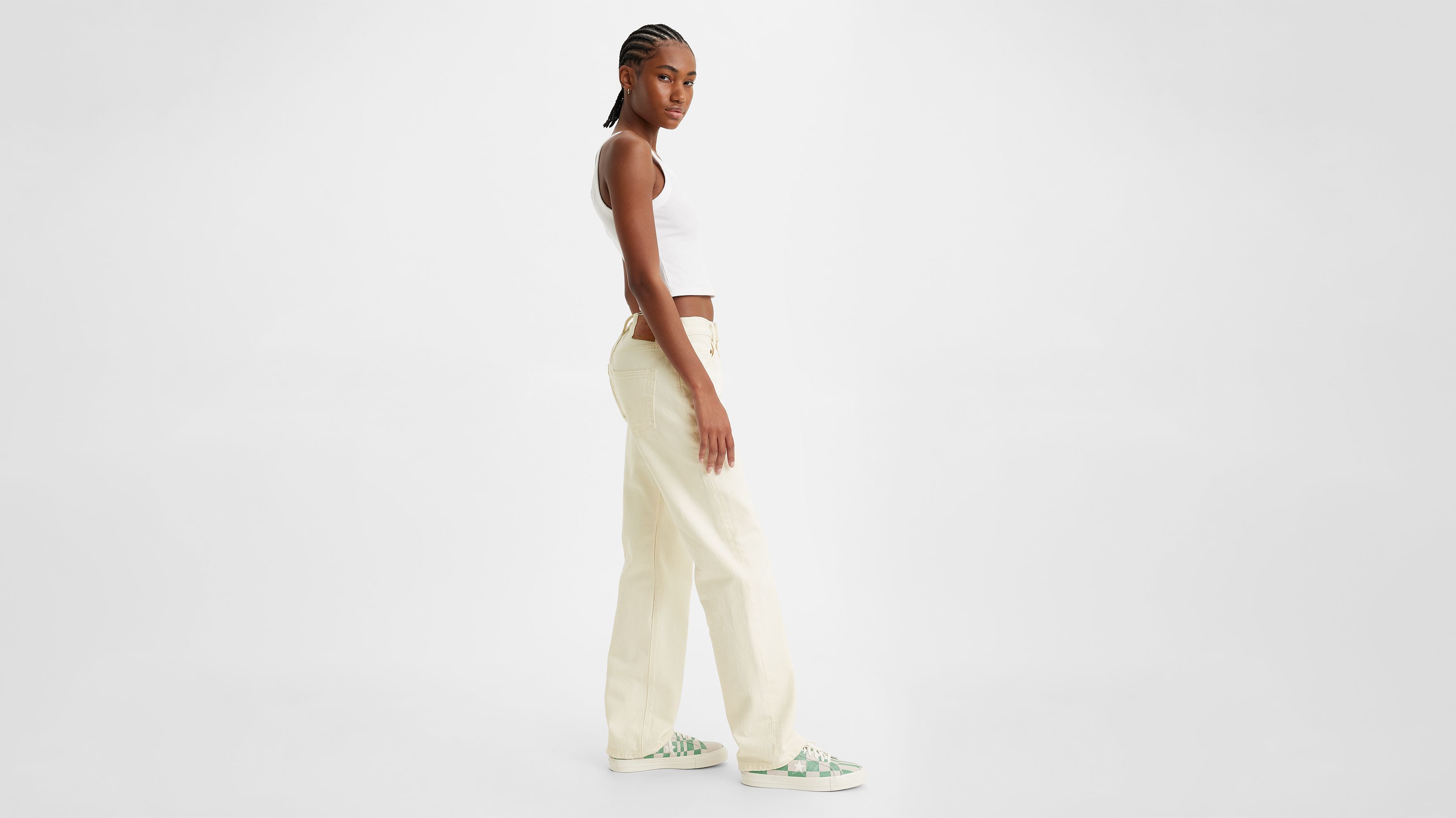 Jean 501® ’90 - Ecru Booper No Damage - Blanc