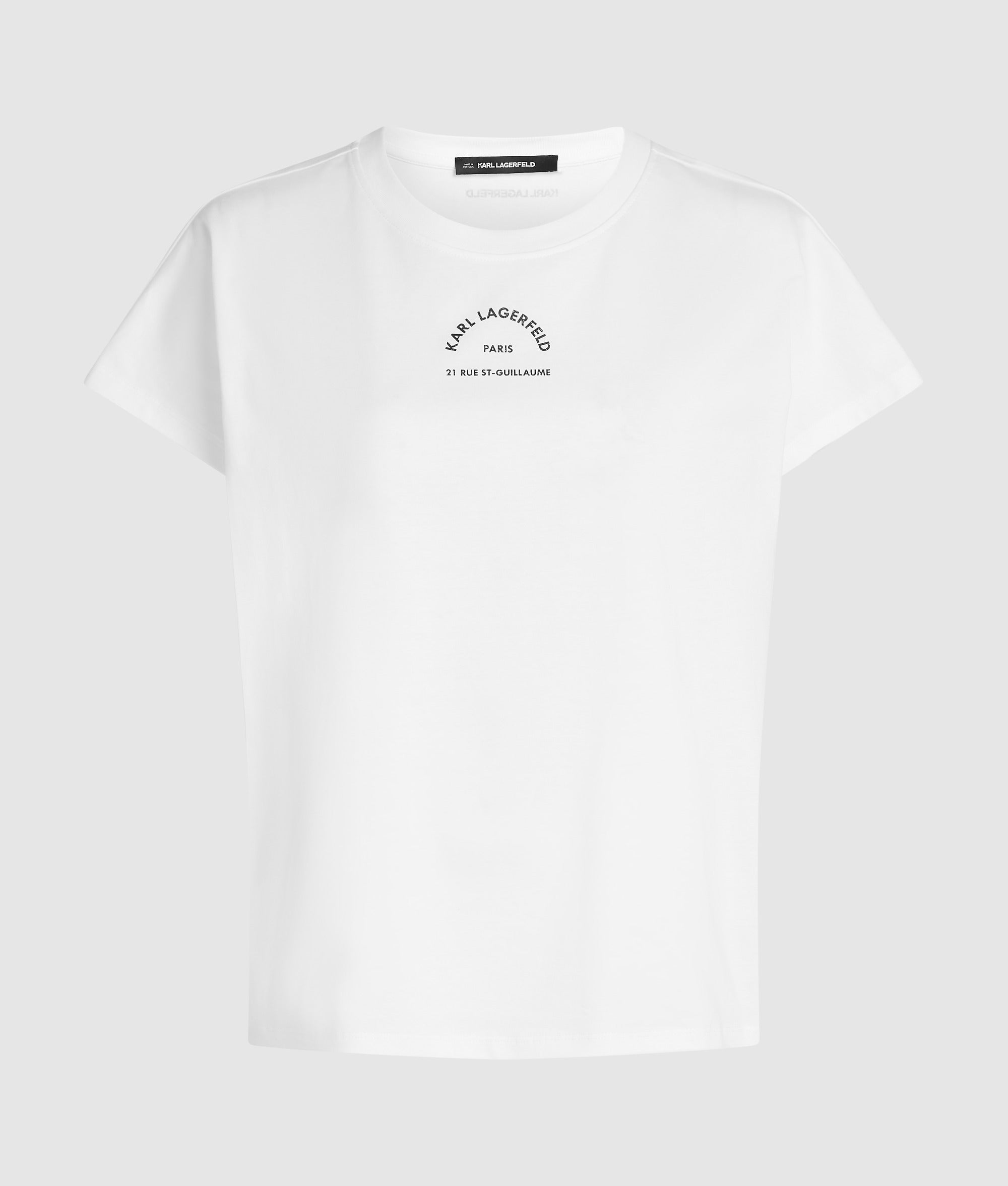 Rue St-Guillaume T-shirt met glitter