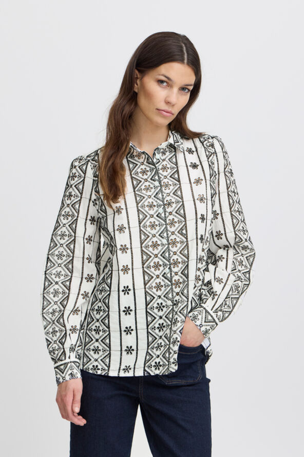Atelier Rêve IRBEACE SH Snow white with black embro