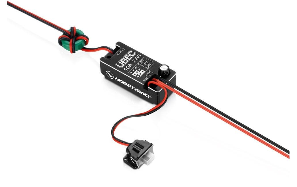 Stromversorgung UBEC V2, 10A, 2-6S, für FahrzeugeStarker Bec für RC Fahrzeuge
