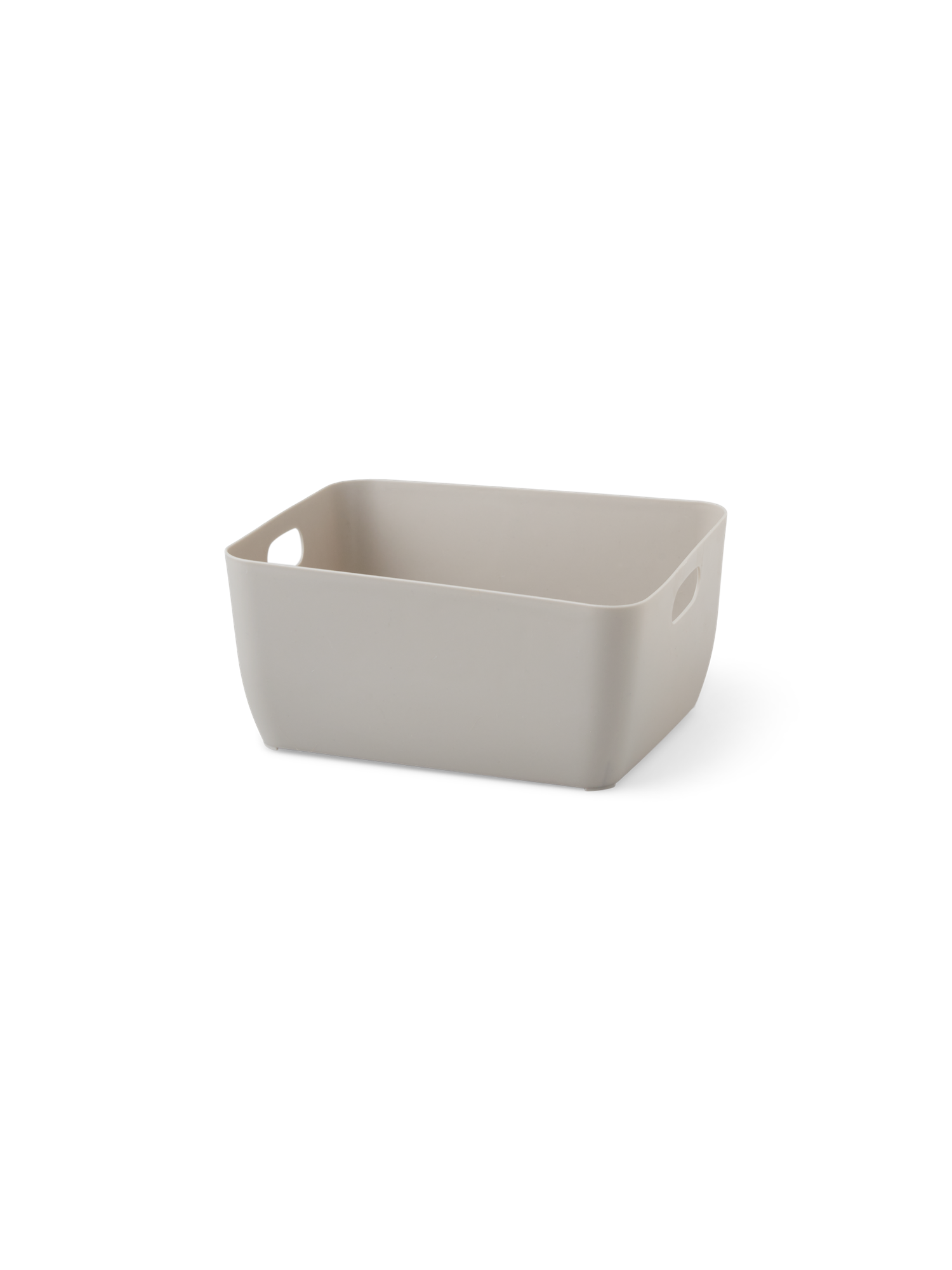 Kurv | Polypropylen. 19,7 x 15,2 x 9,2 cm. | Silver Grey