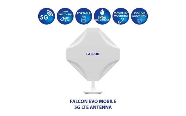 Falcon DIY 5G LTE tragbare Internet Fensterantenne mit mobilem 300 Mbit/s 4G Router