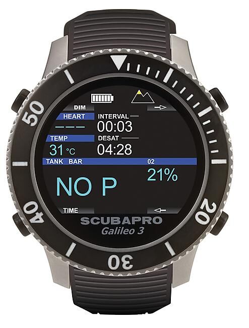 SCUBAPRO - ORDINATEUR DE PLONGEE GALILEO G3 + SONDE SMART PRO