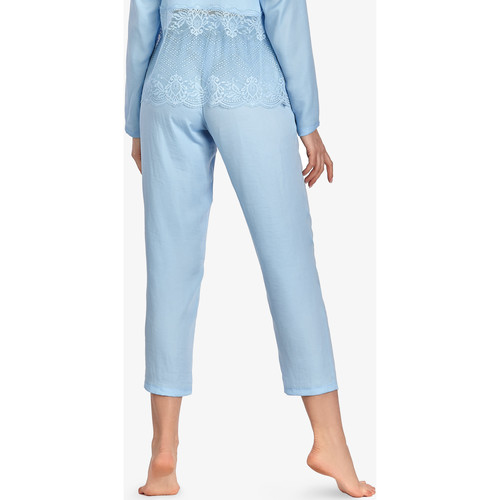Ajour - 7-8 Olvídame-no-pantalones de pijama azul celeste Azul