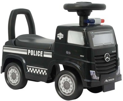 Milly Mally Gåbil Mercedes-Benz Actros Police, Svart