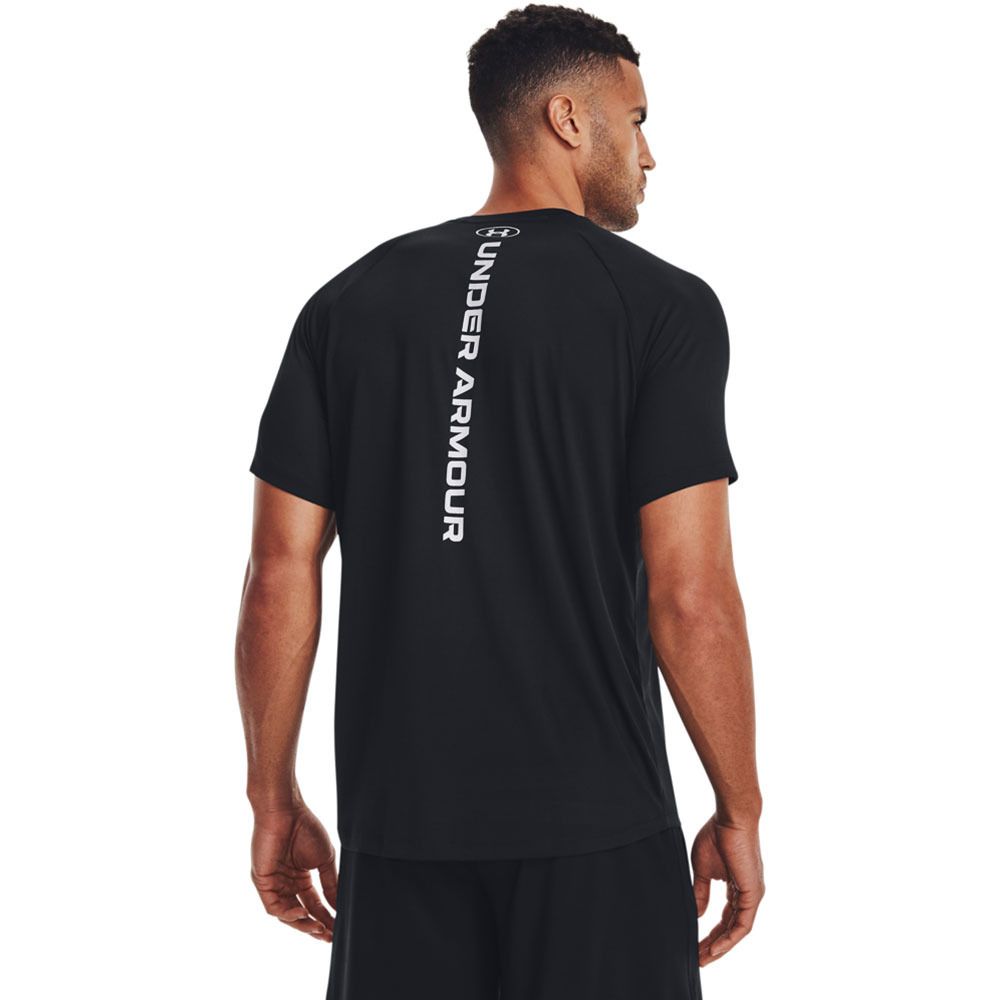 Under Armour UA TECH REFLECTIVE - Maillot Homme noir