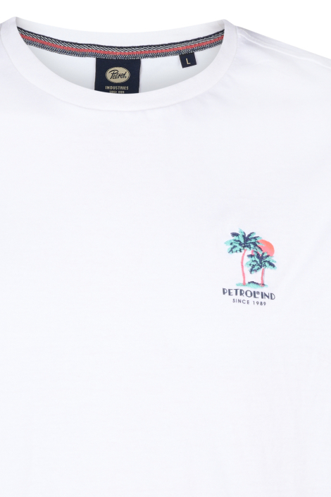Petrol Industries witte heren t-shirt