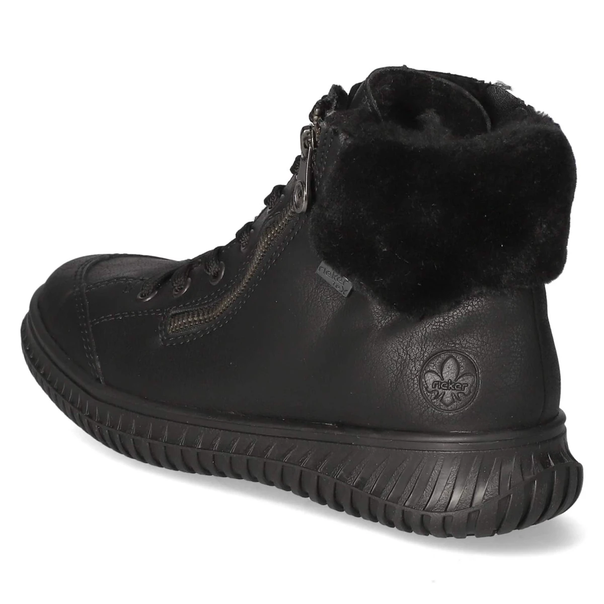 RiekerSchnürstiefeletten - schwarz