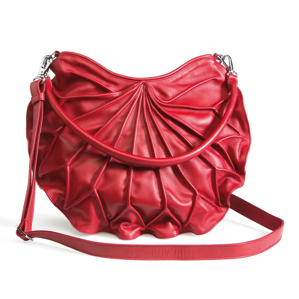 Lotus Leaf Red Classic Leather