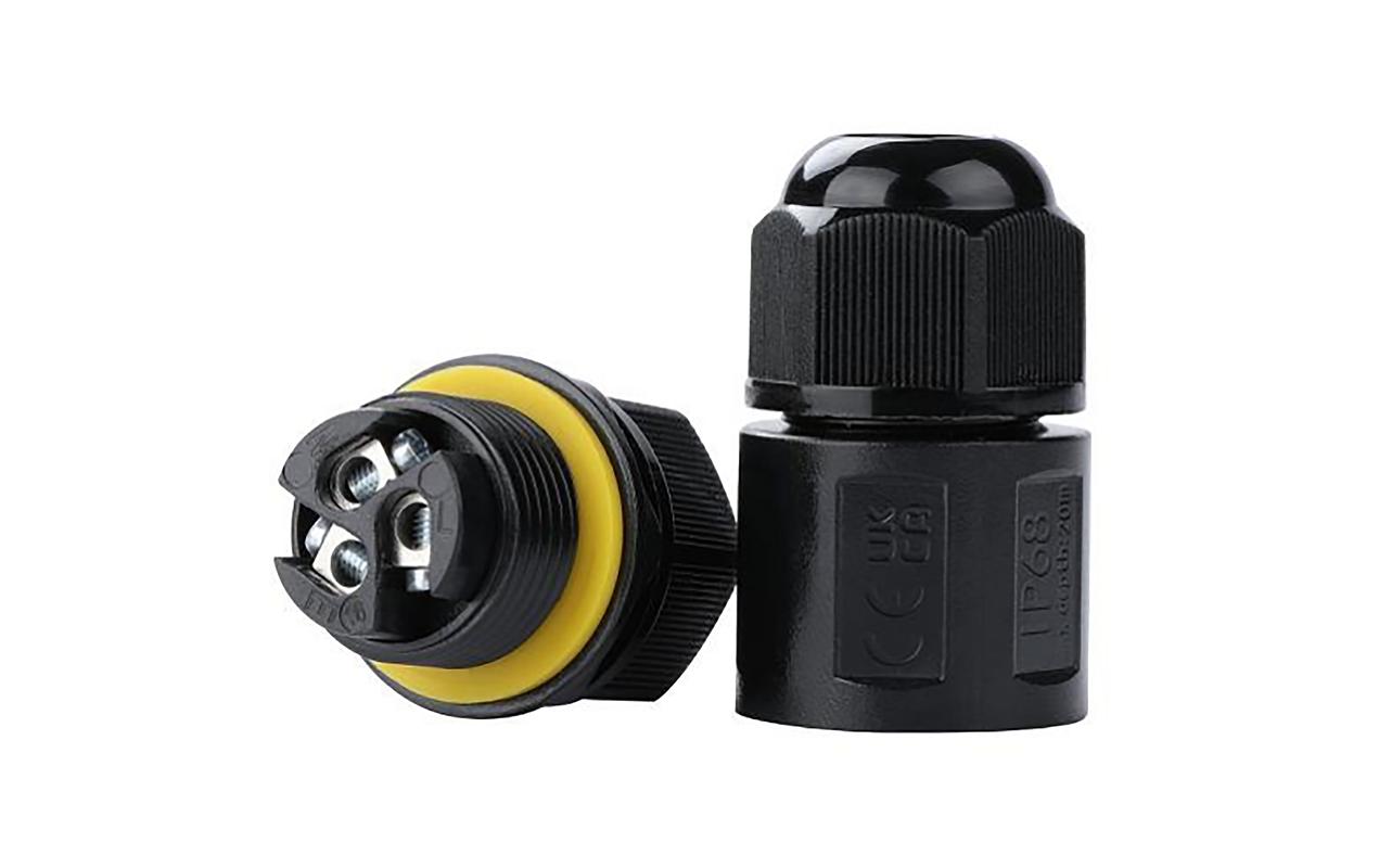 Verbindungsmuffe 3-polig gerade IP68, 0.5-2.5 mm2Verbindungsmuffe 3-polig gerade IP68
