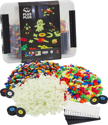Plus-Plus Build and Glow 3D Oppbevaringsboks 2000 Deler