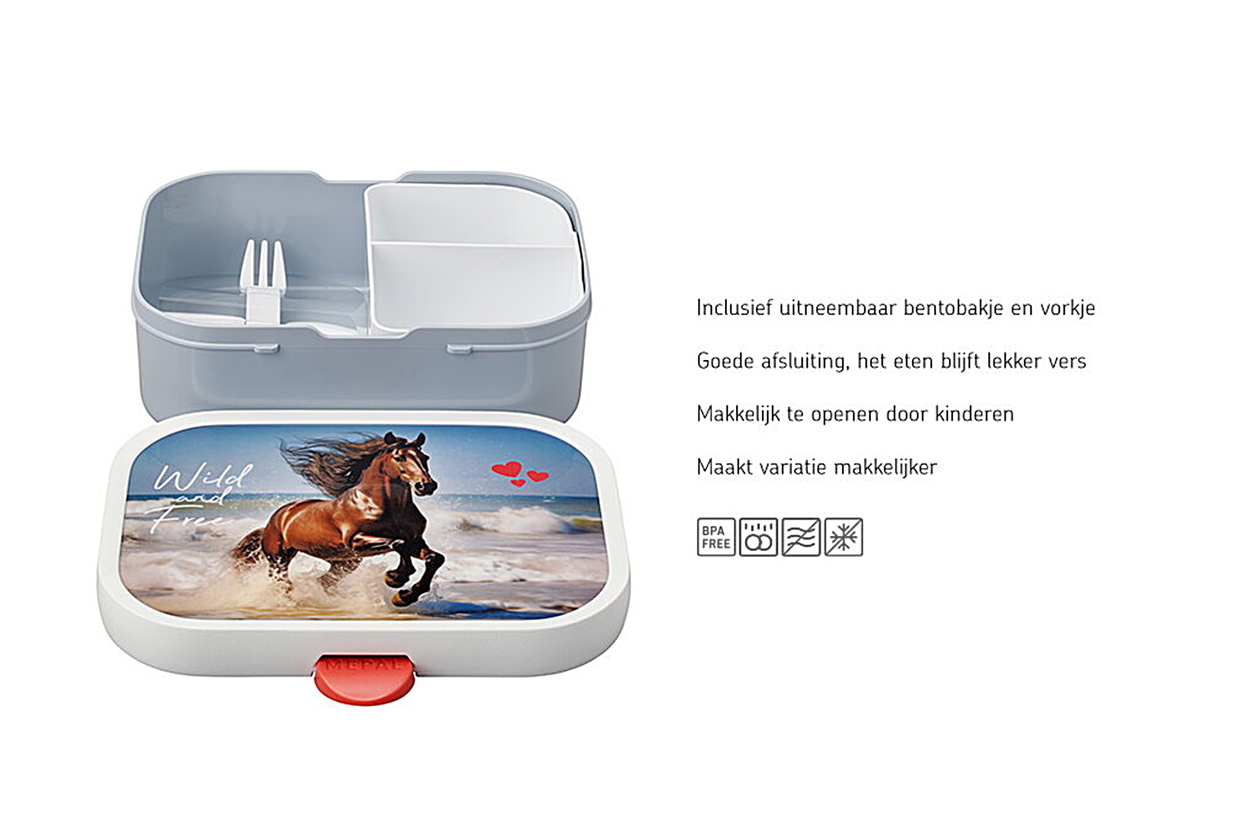 Mepal Campus broodtrommel - Wild Horse