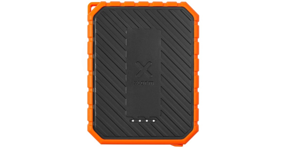 XtormXtreme Powerbank Rugged 18W - 10.000 mAh  (Oranje/zwart, IP65)