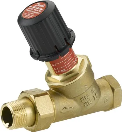 DANFOSS AVDO 1/2 Muffe-nippel, ligeløbende 0,05-0,50 bar, tilslutning Rp 1/2-R 1/2