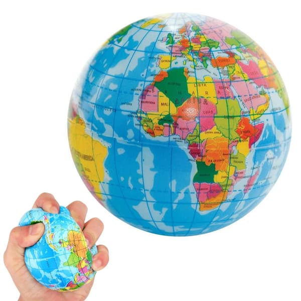 Stressball / Klemmball – Jordklode