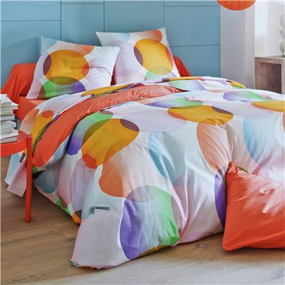 Linge de lit graphique et multicolore - BECQUET CRÉATION