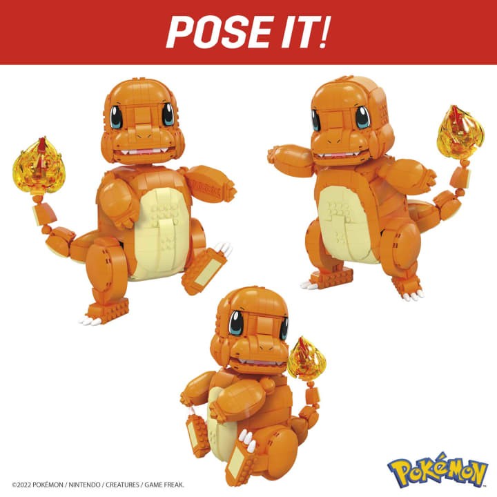 MEGA - Pokémon Byggesæt - Jumbo Charmander (HHL13)