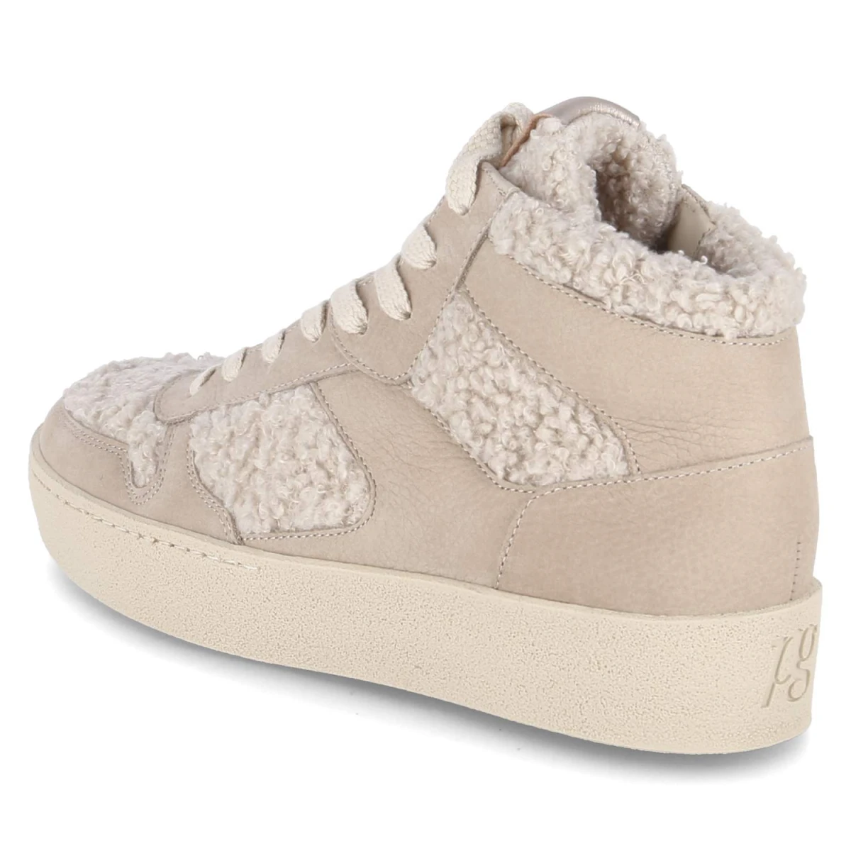 Paul GreenHigh Sneaker - almond/biscuit