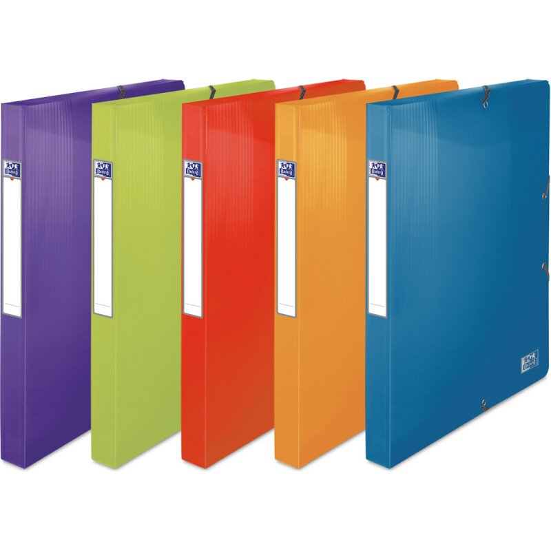 Boîte de classement EUROBOX PP 6/10e. Dos 25 mm