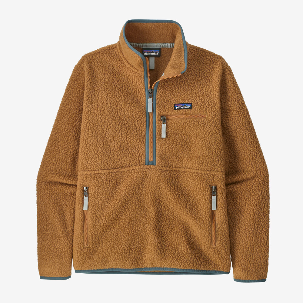 Damen Retro Pile Fleece Beuteltier