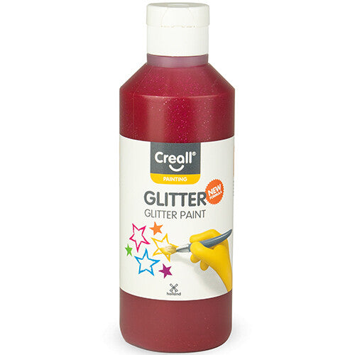 Creall glitterverf 250 ml - roze