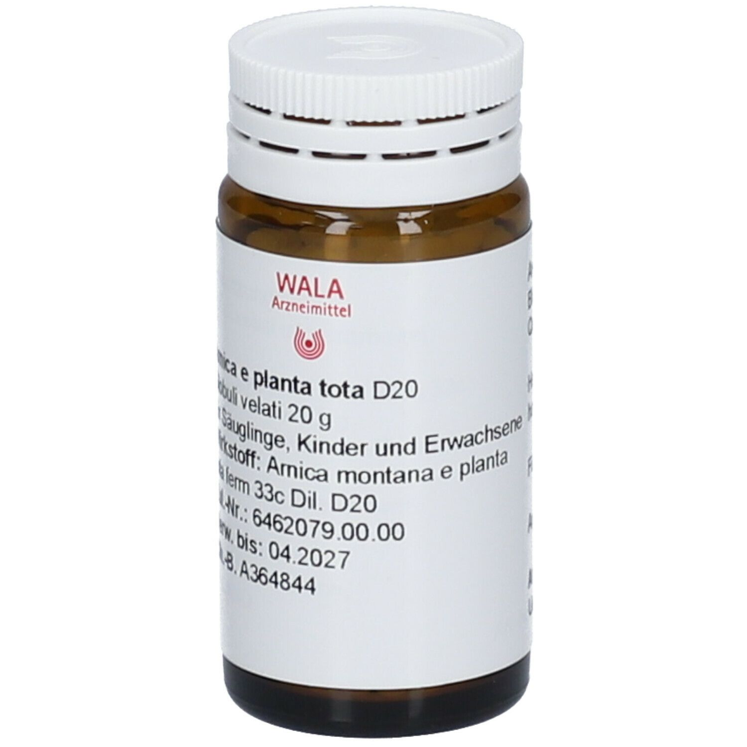 WALA® Arnica E Planta tota D 20 Globuli